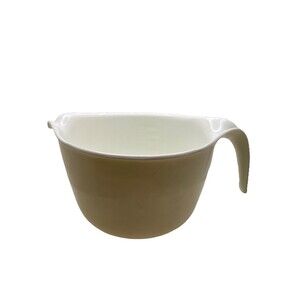 Rubbermaid 3 Qt. 12 Cup Batter Bowl Grip & Mix Measuring White Large VTG #2663